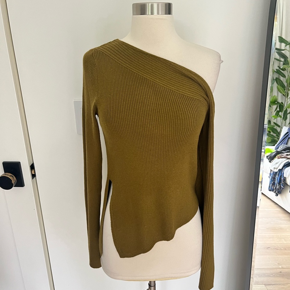 Camila asymmetrical sweater top